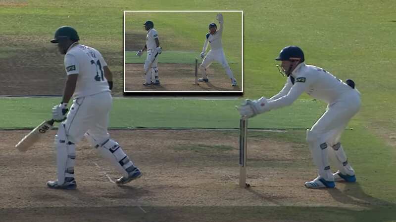 Jonny Bairstow was stumped at Lord