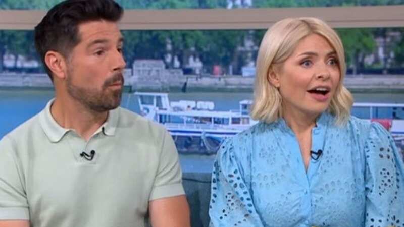 Holly Willoughby squirms and squeals 
