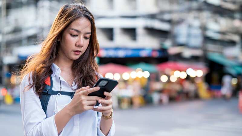 Over a third of millennials admit they would not feel confident going travelling without access to mobile data (Image: Nitat Termmee/Getty Images)