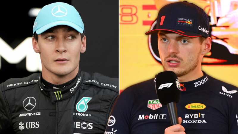 George Russell responds to Max Verstappen