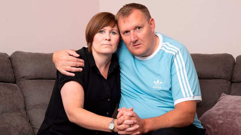 Graham Scott and wife Jackie are desperately fighting for him to get seen by a specialist (Image: DAILY RECORD)