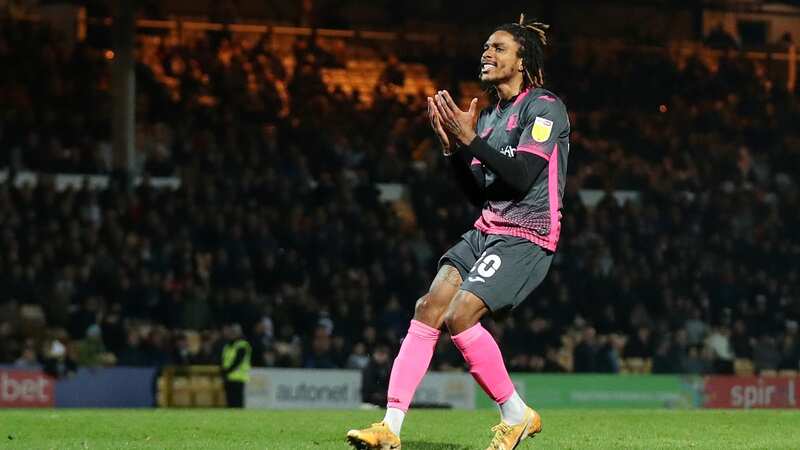 Jevani Brown in action for Exeter City.