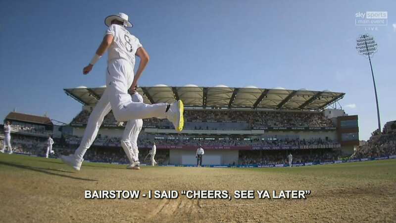 Bairstow aims cheeky parting shot at Smith after Aussie batsman gets out cheaply