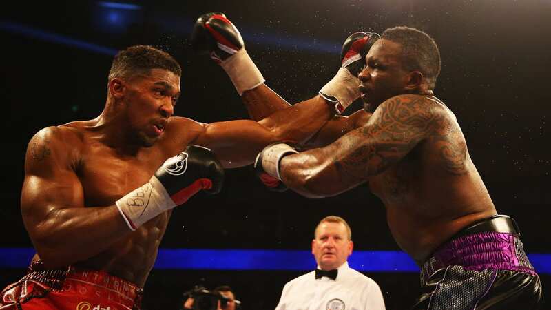 Anthony Joshua and Dillian Whyte back in 2015 (Image: Getty Images)