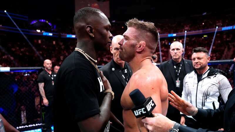 Israel Adesanya has ugly face-off with next UFC title challenger Du Plessis
