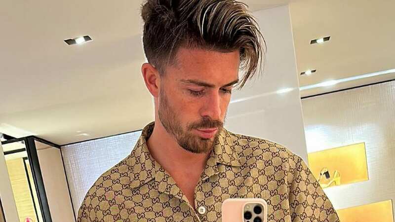 Jack Grealish went all out for a night in Las Vegas without girlfriend Sasha (Image: Instagram)