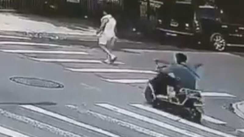 Crazed moped gunman rides around area shooting people at random in sick spree