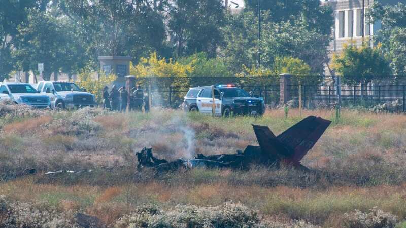 The crash took place in California at French Valley Airport in Murrieta, located about 80 miles (130 kilometers) southeast of Los Angeles. (Image: Mike Valdez / SplashNews.com)