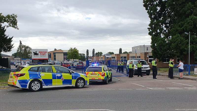 Pupil arrested and teacher in hospital after school stabbing