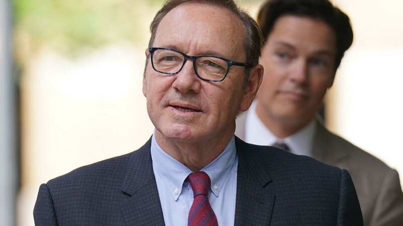 Kevin Spacey at Southwark Crown Court (Image: PA)
