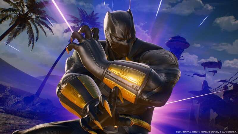 Black Panther is returning to video games with a second brand new title featuring the character in development (Image: Capcom)