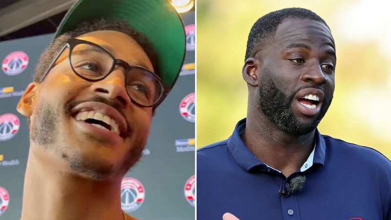 Draymond Green and Jordan Poole still do not seem to see eye-to-eye off the court (Image: Mistry/Getty Images)