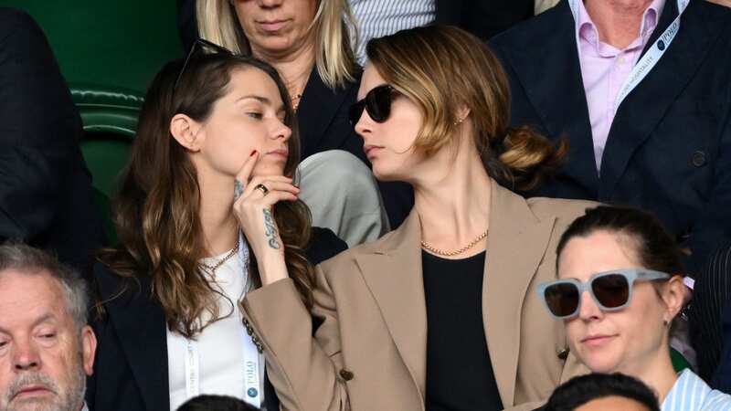 Cara Delevingne kisses girlfriend at Wimbledon after backlash over F1 interview