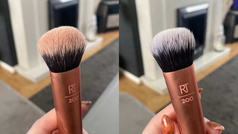 My makeup brushes looked brand new in a matter of seconds