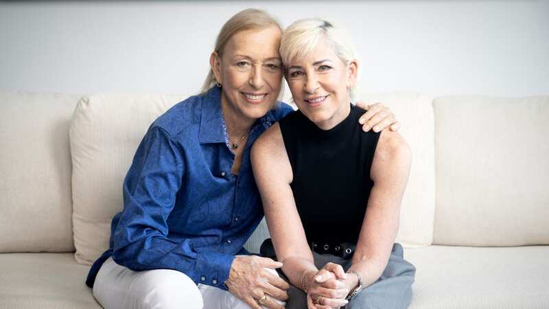 Tennis legends Chris Evert and Martina Navratilova were both diagnosed with cancer (Image: Getty Images)