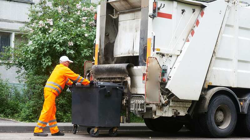 It is thought that the man was unknowingly tipped into the truck by council workers doing their rounds collecting bins (stock photo) (Image: Getty Images/iStockphoto)