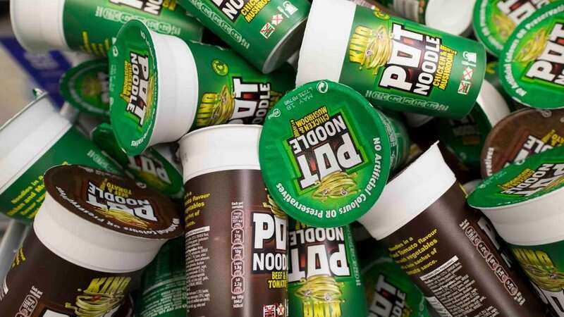 Pot Noodle is making its packaging more environmentally-friendly (Image: Getty Images)