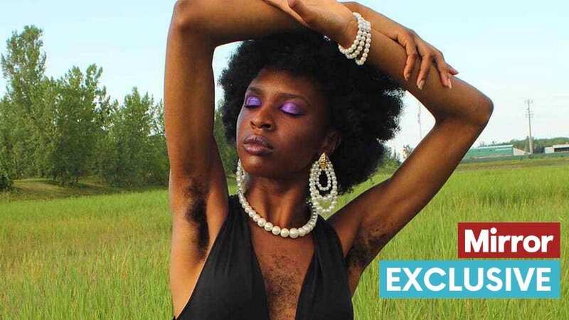 Esther Calixte-Bea is a body hair activist who celebrates her hairy body in her work as a visual artist (Image: Esther Calixte-Bea)