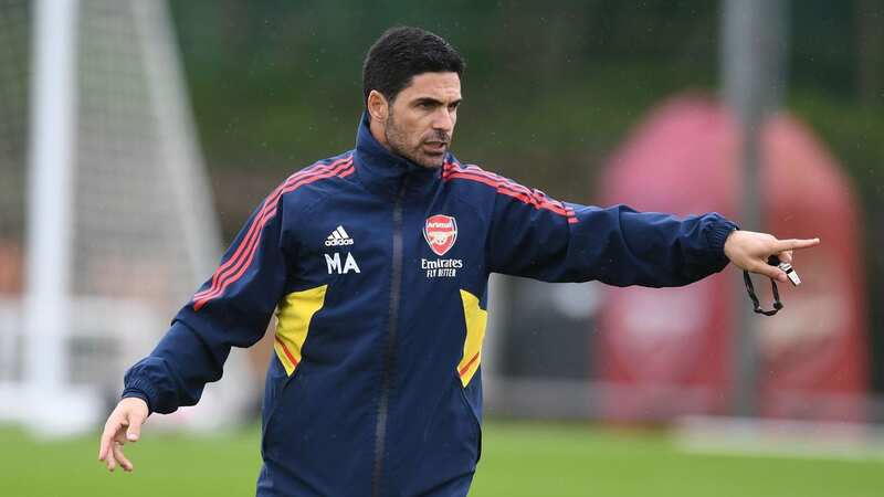 Mikel Arteta spotted berating Arsenal star in heated training ground outburst