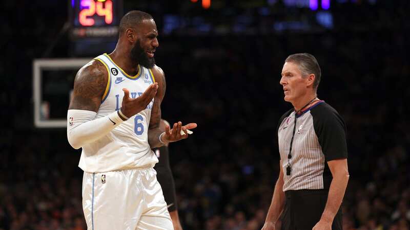 The NBA has announced a new flopping policy for 2023-24 (Image: Jim Davis/The Boston Globe via Getty Images)