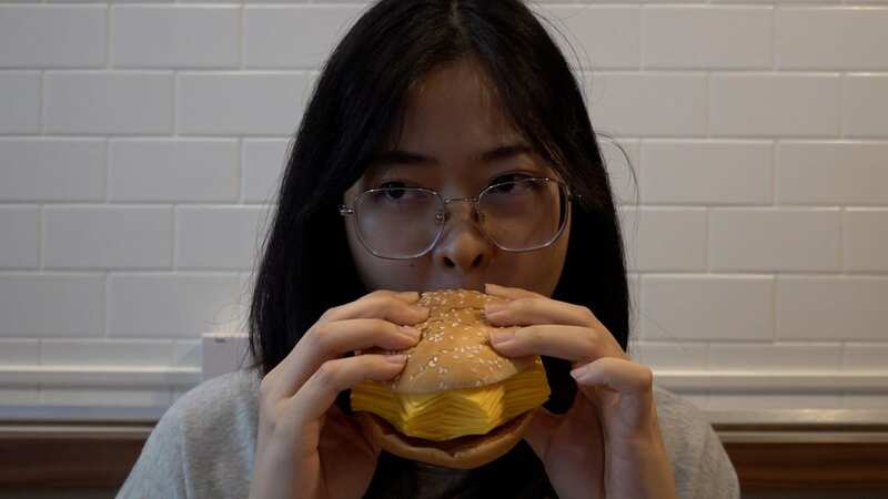 The burger is currently only available in Thailand (Image: ViralPress)