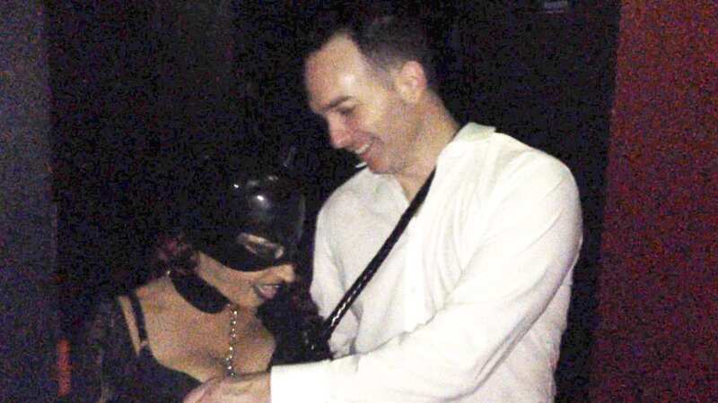 Frank Partridge was filmed being whipped by a dominatrix dressed as Cat Woman