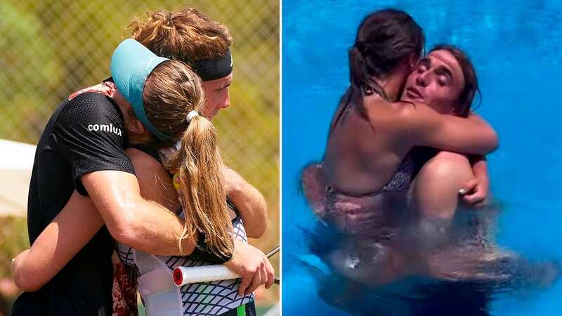 Paula Badosa and Stefanos Tsitsipas (Image: Getty Images)