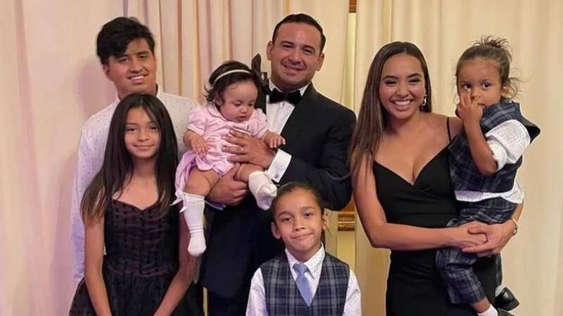 Manuel Vargas-Regalado and his wife Abigail Tellez-Vargas left behind five children after being killed in a plane crash (Image: Gofundme)