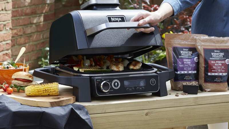 The Ninja Woodfire Electric BBQ and and Smoker is currently on offer - but not for long (Image: QVC)