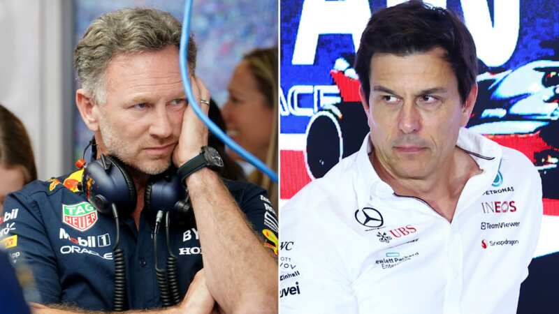Wolff snapped back at Horner by suggesting he is "frightened" for his Red Bull team