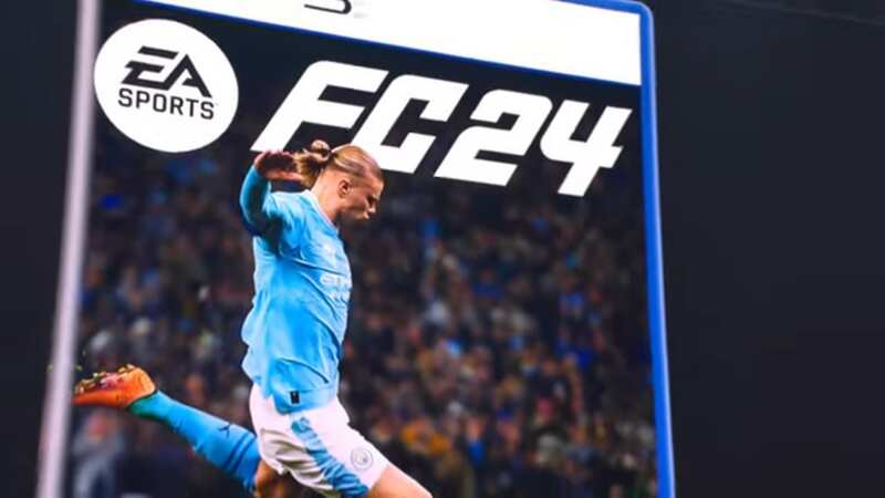 Erling Haaland confirmed as EA FC 24 cover star as Kylian Mbappe replaced (Image: EA SPORTS)