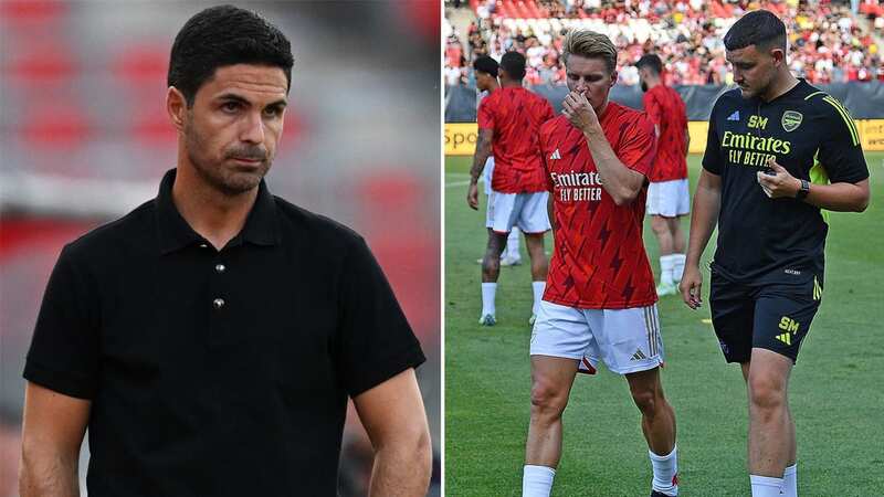 Mikel Arteta makes worrying Martin Odegaard admission after last-minute decision