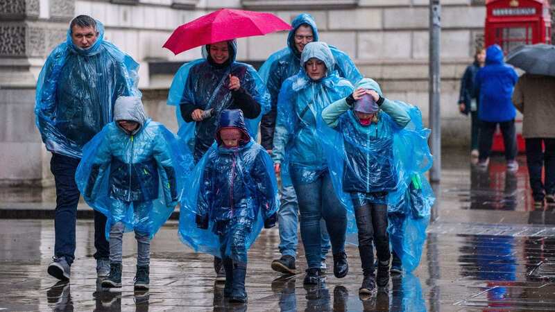 Britain is bracing for a deluge of rain and stormy conditions as much of Europe basks in a heatwave (Image: Amer Ghazzal/REX/Shutterstock)