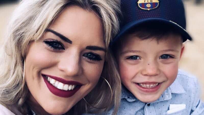 Danielle Jones, pictured with her son Harvey Tyrrell, has called on venues to carry out safety checks this summer (Image: HSE / SWNS)