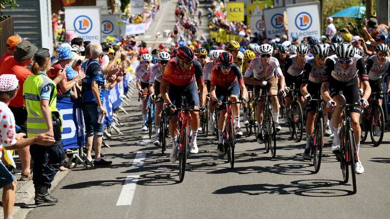 Action from stage thirteen of the 110th Tour de France 2023 (Image: Getty Images)
