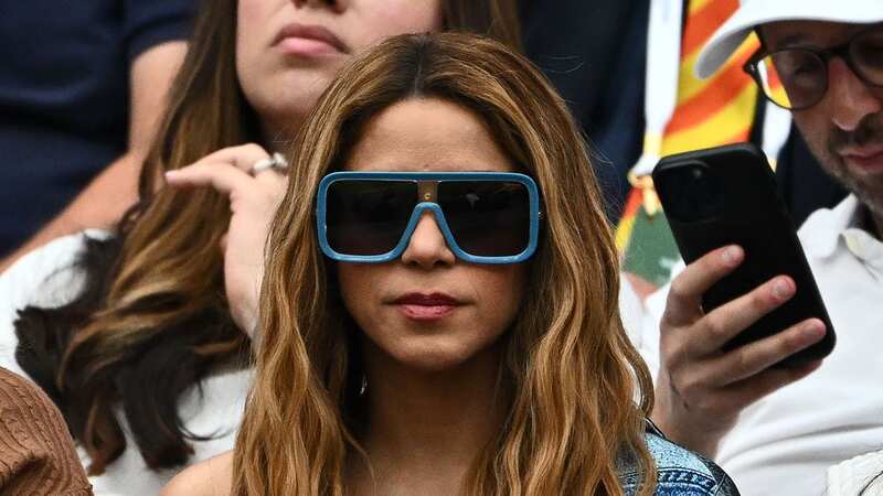Shakira at Wimbledon as F1 rumours swirl but fans amused by bizarre glasses