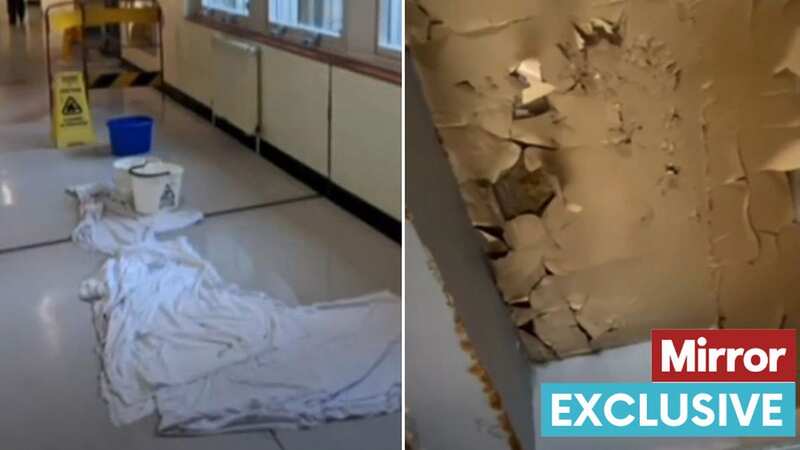 Crumbling hospitals crisis as cases of leaking buildings and power cuts emerge