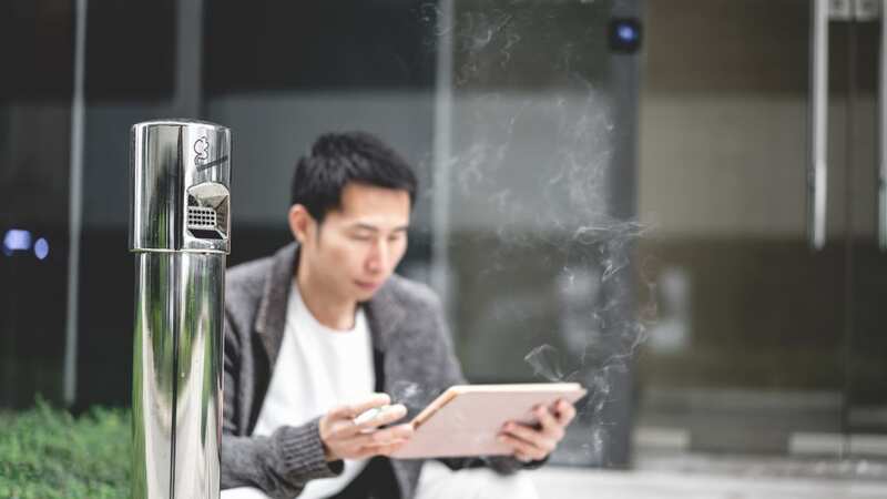 People in Hong Kong have been told to stare at smokers in an attempt to discourage them (Image: Getty Images)