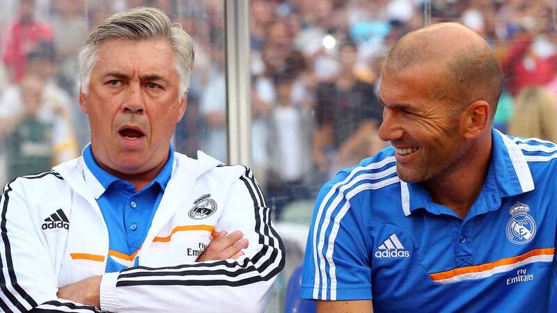 Carlo Ancelotti and Zinedine Zidane (Image: Getty Images)
