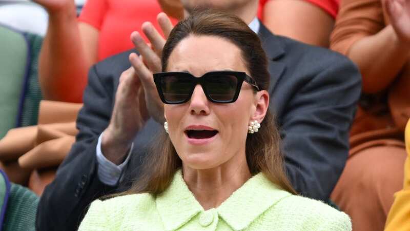 Kate looked chic as she took her seat for the Wimbledon Women