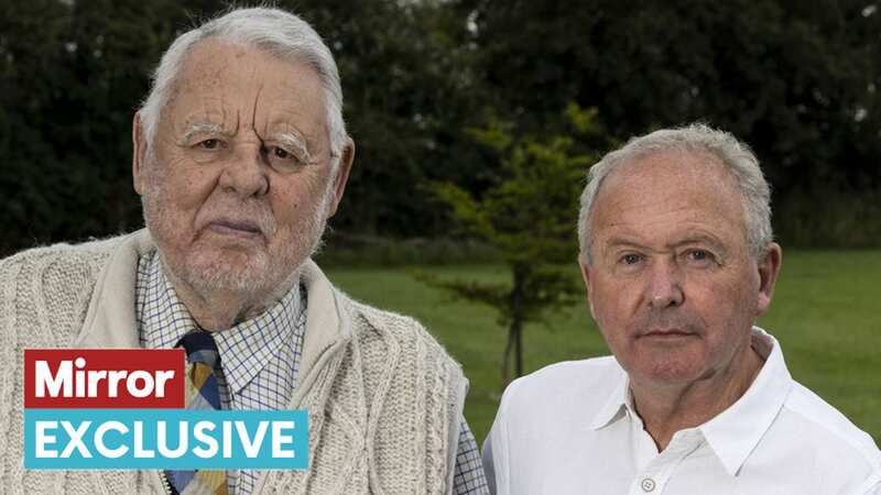 Former hostage Terry Waite with Phil Bigley, whose brother Ken was beheaded by extremists in Iraq (Image: Humphrey Nemar)