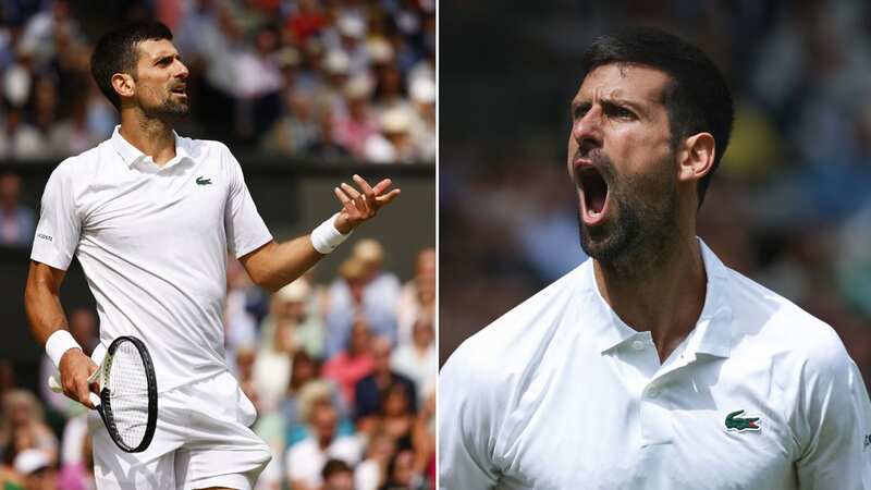 Novak Djokovic was irritating viewers with his serving style (Image: Rob Newell/Getty Images)