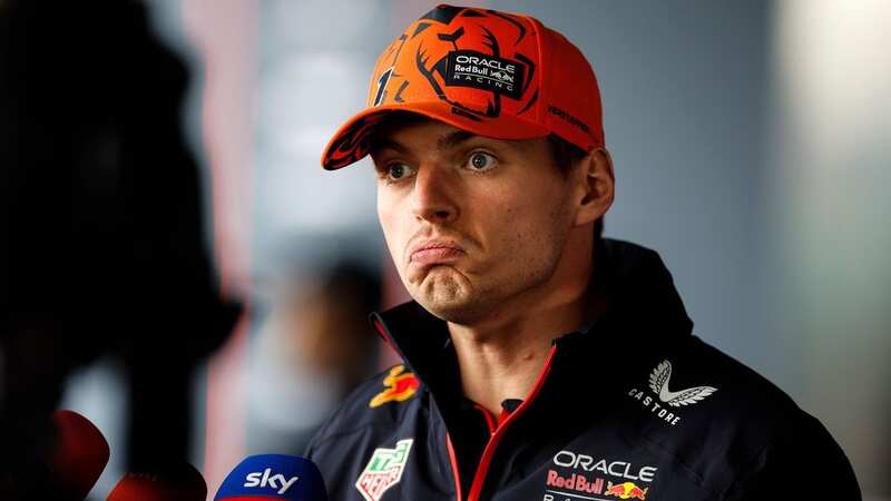 Max Verstappen shunted one of his rivals into the gravel (Image: iRacing)