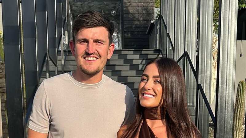 Fern is supporting her football star husband after some difficult news (Image: harrymaguire93/Instagram)