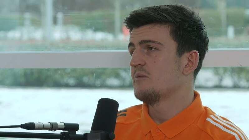 Harry Maguire talked about the captaincy in 2021 (Image: Manchester United)