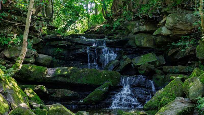Guests to a holiday cottage have special access to the Earby Waterfalls (Image: James Maloney/Lancs Live)