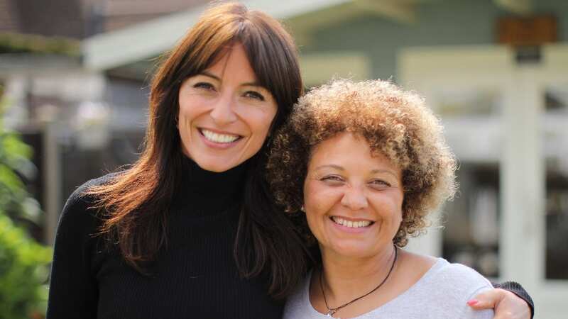 Host Davina McCall helped to share some family news with Rachel Burch