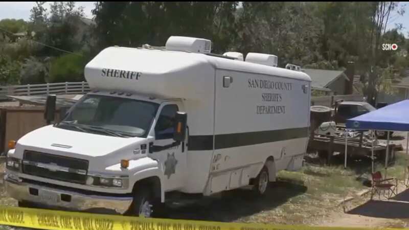 The one-year-old was rushed to hospital but sadly died (Image: SOCAL NEWS OUTLET / NBC7)
