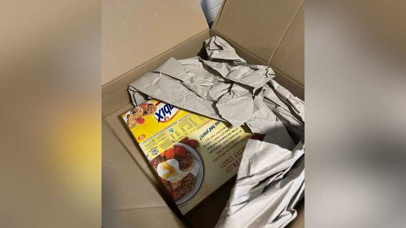 Instead of a £500 laptop Adam Yearsely received some Weetabix (Image: Adam Yearsley)