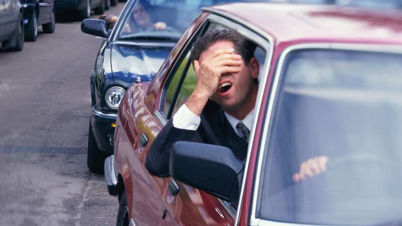 Getting stuck in traffic is the top cause of everyday stress, Brits say (Image: Yellow Dog Productions/Getty Images)